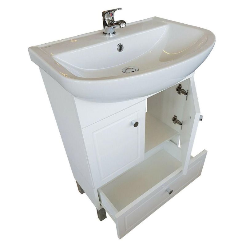 Bathroom Furniture Vanity Unit High Gloss White Vanity Unit MDF Bathroom