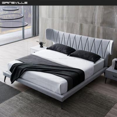 Modern Bedroom Italian Style Bed Home Furniture King Queen Size Bed Gc1801