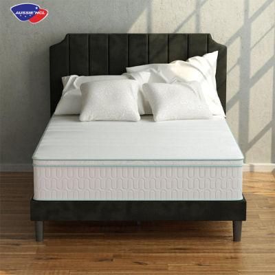 Premium Leland Koala Full Inch Gel Memory Foam Mattresses Luxury King Double Queen Size Pocket Spring Mattress