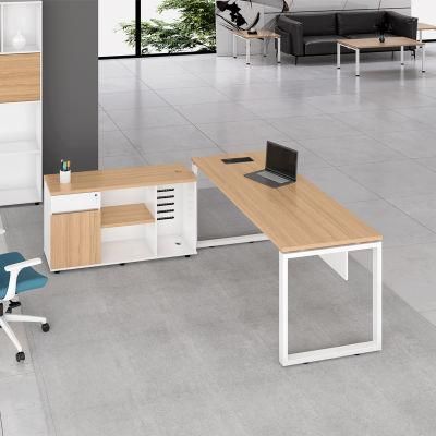 Factory Manufacturer Modular Modern Wooden Furniture Customized Executive Desk CEO Boss Office Table for Home
