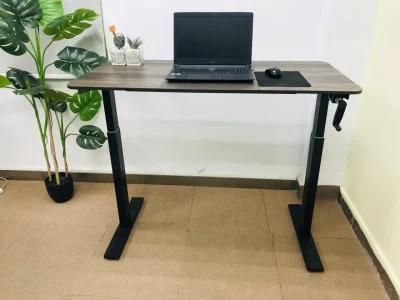 Simple Manual Lifting Table Family Hall Study Table Family Office Lifting Table Simple and Convenient