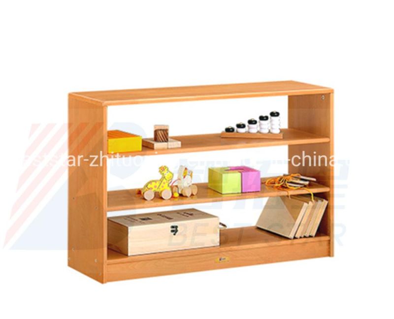 Preschool and Kindergarten Child Bookshelf and Bookcase, Living Room Wardrobe, Wooden Display Rack, Playroom Furniture Kids Toy Storage Shelf and Stand Cabinet