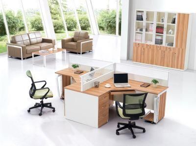 Modern 2-Person Office Workstation Partition Office Table Furniture (M-W1804-2)
