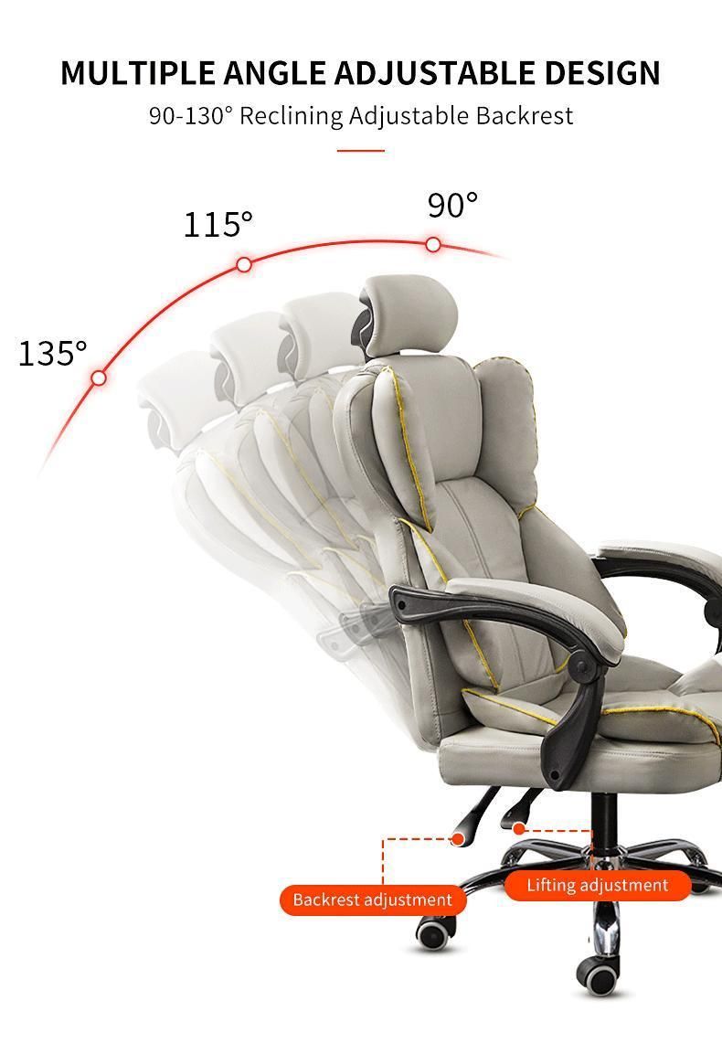 Hot Sale Custom Swivel Reclining Computer Game Cheap Ergonomic PU Leather Silla Gamer Office PC Racing Gaming Chair