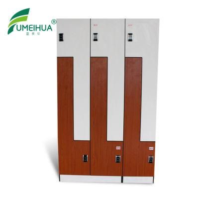 HPL Compact Laminate Solid Color Electronic RFID Cabinet Locker