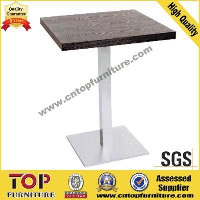 Durable Square Stainless Steel Restaurant Coffee Cocktail Tables