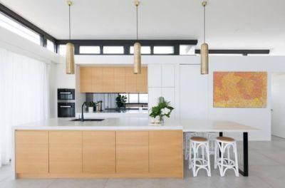 Melamine Fiber Chipboard Pantry White Joinery Modular Furniture Kitchen Cabinets