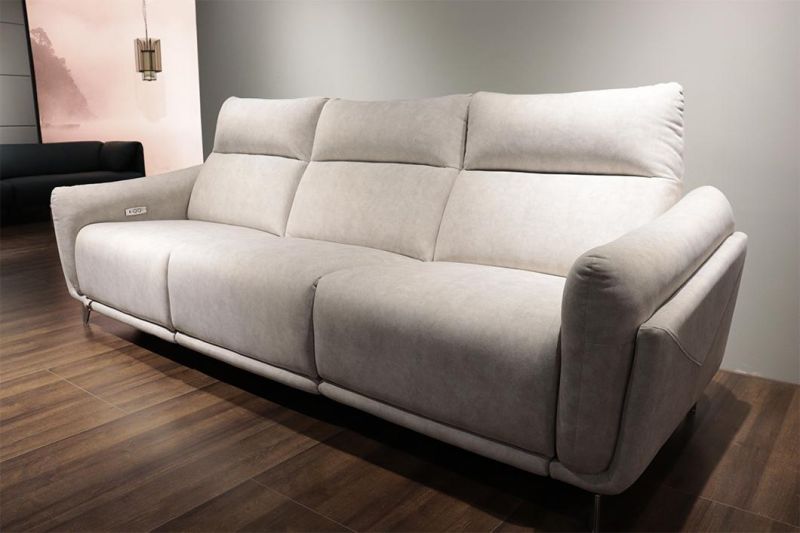 European Style Living Room Furniture Couch Fabric Soft Loveseat Luxury Lobby Sofa