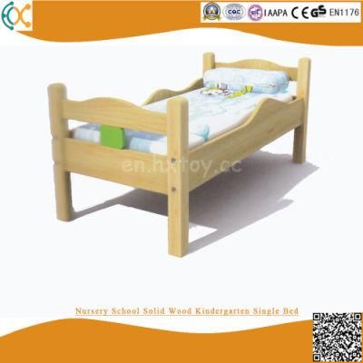 Nursery School Solid Wood Kindergarten Single Bed, Daycare Modern Preschool Furniture Classroom Bed