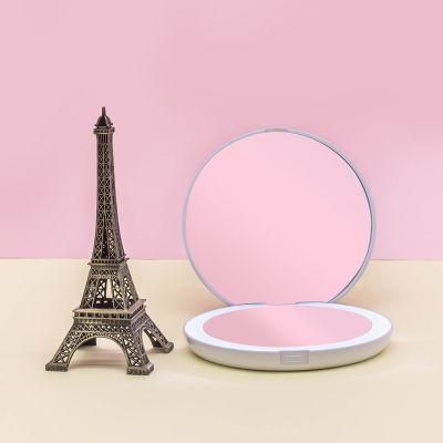 High Definition Rechargeable LED Small Mirror Pocket Mirror