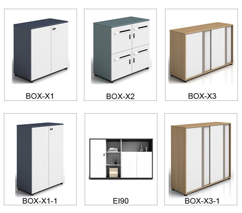 High Quality Modern Five Colors Six Doors Office File Cabinet
