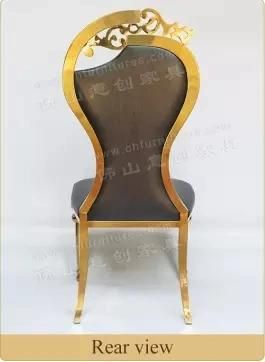 Yc-Zs33-01 Stainless Steel Banquet Dining Chair for Sale
