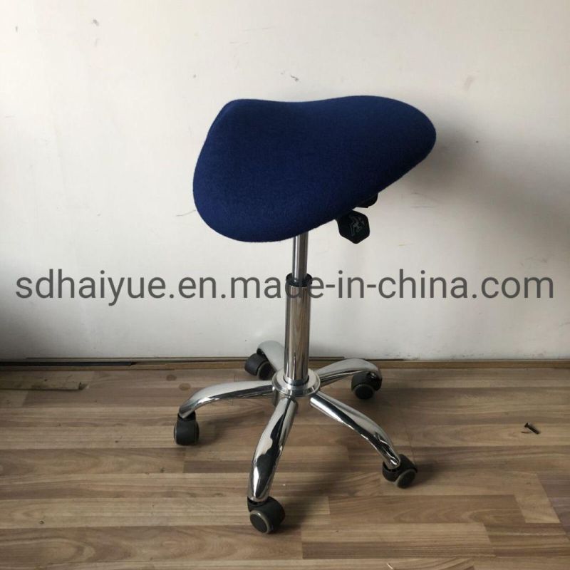 Tilt Saddle Seat Stool Office Corret Posture Adjutable Chair