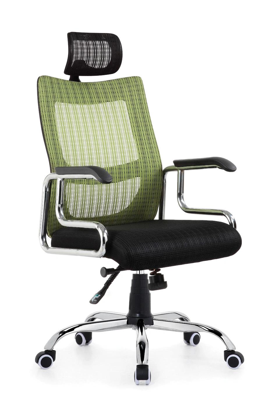 Classic Style Adjustable High Back Fabric Mesh Office Chair Swivel Mesh Chair-5280A