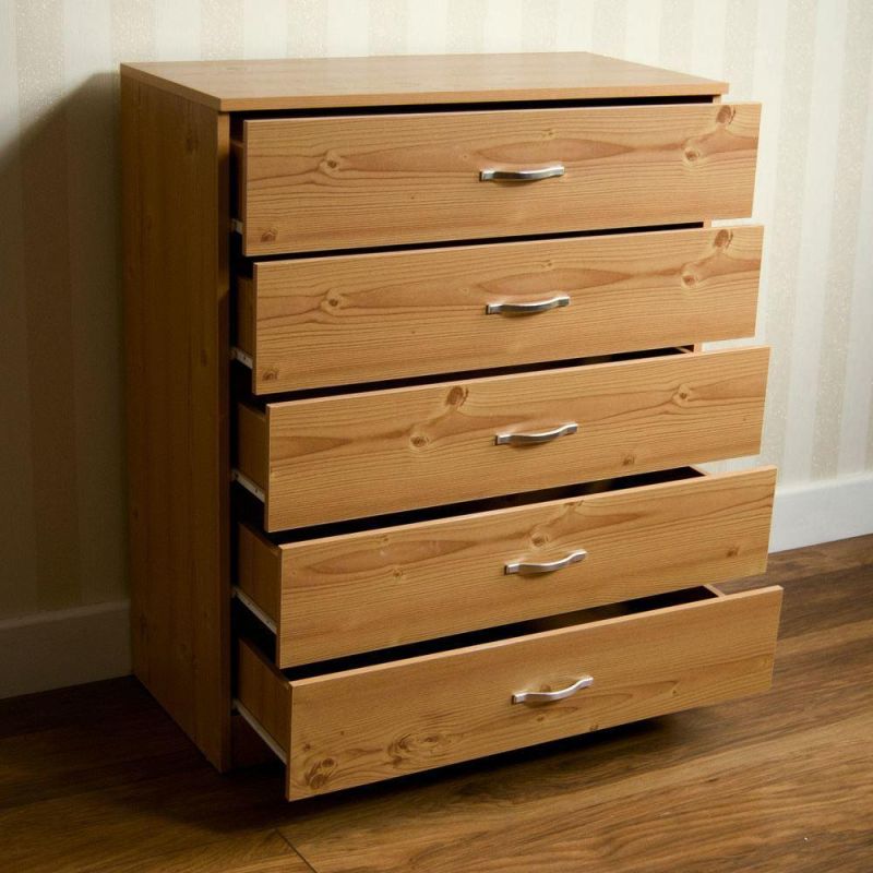 Two Drawers Chest for Bedside Table in Bedroom Furniture