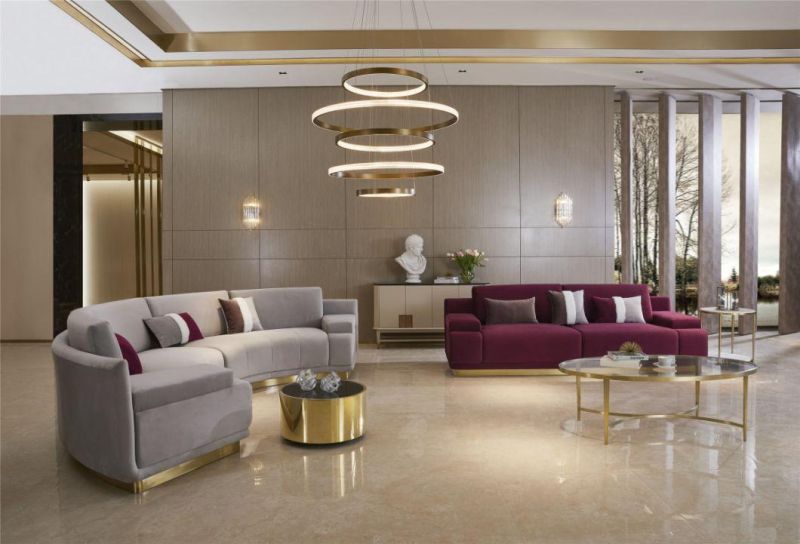 Comtemporary Luxury Home Furniture Living Room Sofa Set