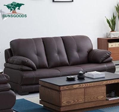 2021 Modern Design Luxury Living Room Furniture Leisure Home Leather Sofa