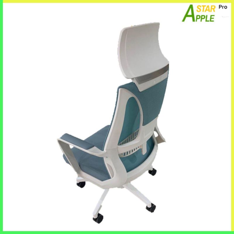 Super Comfortable Molded Foam Seat as-C2121wh Mesh Chair with Headrest