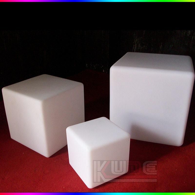 LED Furniture Shell of Cube PE Shell Rotational Moulding Shell