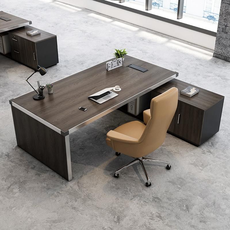 Modern Lasted Luxury CEO Boss Executive Desk Large Wooden Furniture Office Table