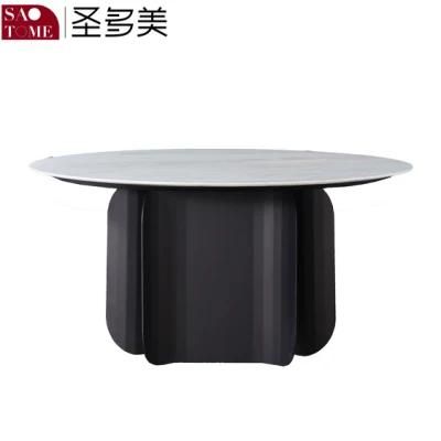 Hot Selling Restaurant Furniture Rock Plate Round Dining Table