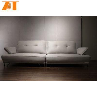 Home Furniture Simple White Fabric Sofa Set Living Room Furniture Recliner Sofa