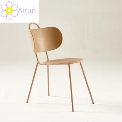 Wholesale Price Cheap Stackable Armless Plastic Outdoor Chairs Plastic Side Chair