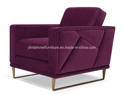 Living Room Hot Sale Hotel Lobby Area Sofa and Table Set Furniture