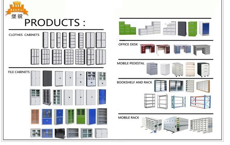 Modern Office Furniture Roller Shutter Door Steel Filing Cabinet