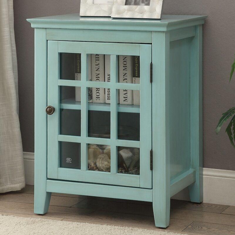Modern Antique Furniture High Quality UV Painting Accent Storage Cabinet Living Room Furniture with Glass Door