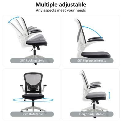 Modern Ergonomic Professional Height Adjustable Whole Mesh Office Staff Desk Executive Conference Room Meeting Chair
