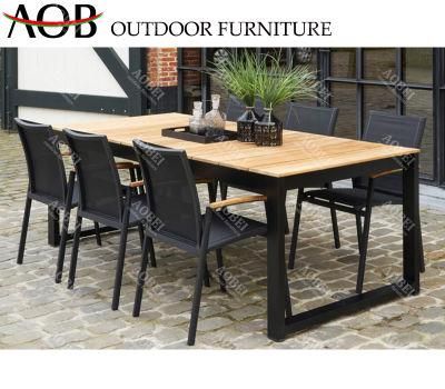 Modern Exterior Outdoor Garden Patio Home Hotel Restaurant Dining Set Chair Table Furniture