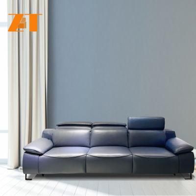 Factory Supply Custom Couches Sets Furniture Leather Sofas Italy Style Modern Living Room Sofa
