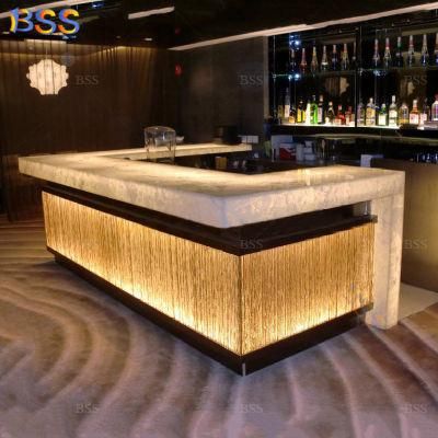 Small Space Bar Counter Design for Home House Mini Bar