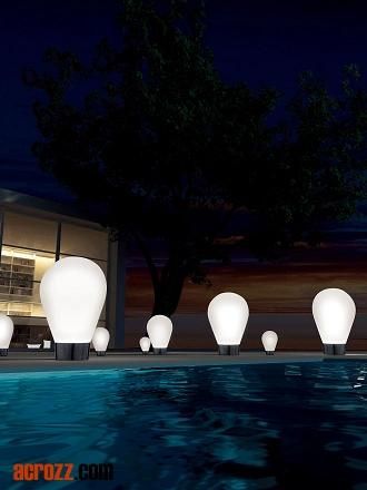 Vondom Land Lamp Bulb Glowing LED Lighting Furniture