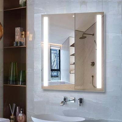 Waterproof Dressing Touch Screen Anti-Fog Bathroom LED Smart Mirror