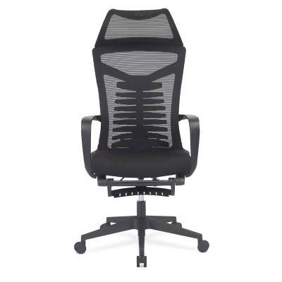 Made in China Executive Home Office High Back Reclining Chair with Footrest