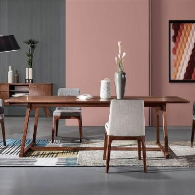 Scandinavian Solid Wood Modern Fashion Dining Table Writing Table Made in China Guangdong