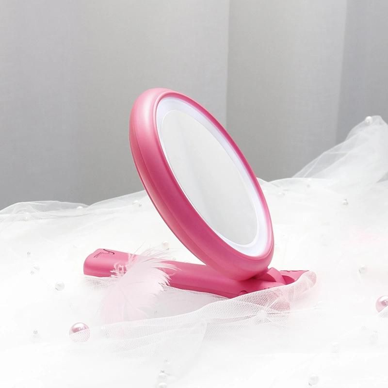 Portable Vanity Mirror Hand Pocket Dual Sides Makeup Mirror