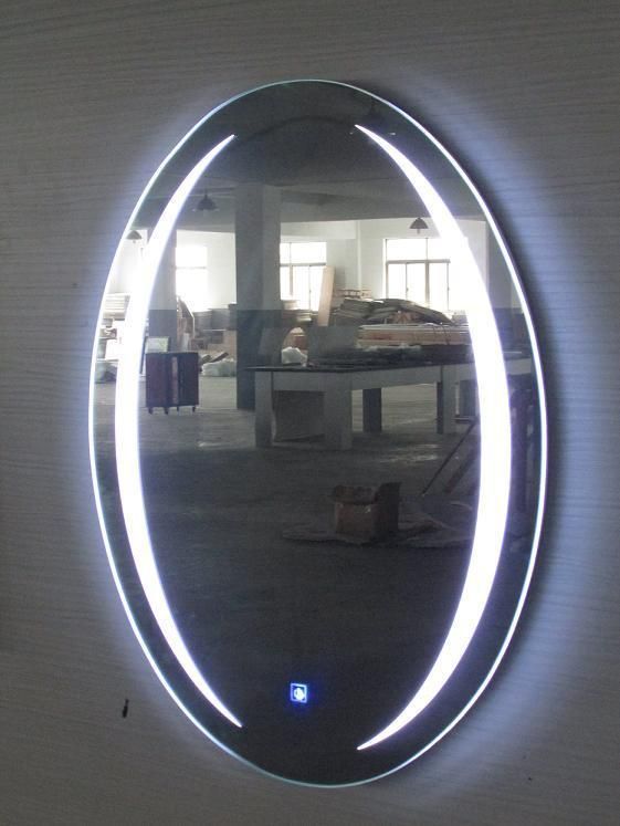 Manufacturer Wholesale LED Lighted Bathroom Mirror Vanity Smart LED Mirror R (LZ-020)