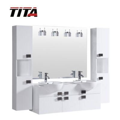 High Quality MDF Lacquer Bathroom Furniture TM8145b