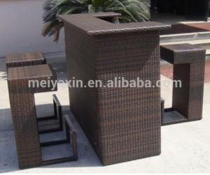 2015 Home and Outdoor Rattan Bar Furniture Mbb7
