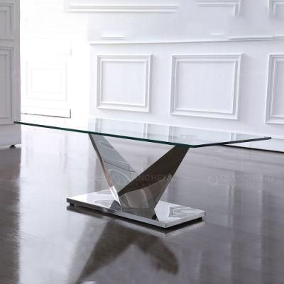 Luxuriant Furniture Rectangle Low Modern Coffee Table