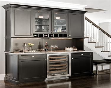 European Style I Shaped High Grade Integrated Lacquer Kitchen Cabinet