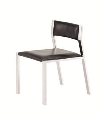 Chinese Restaurant Furniture Metal Frame Dining Chairs with Arm