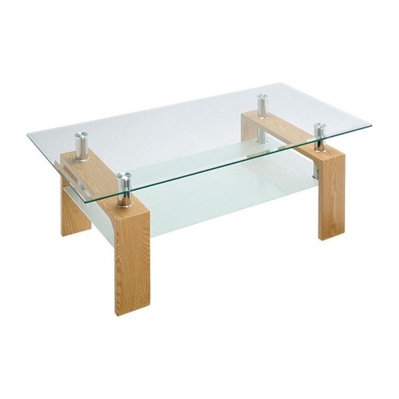 Design Luxury Modern Glass Center Table Coffee Table