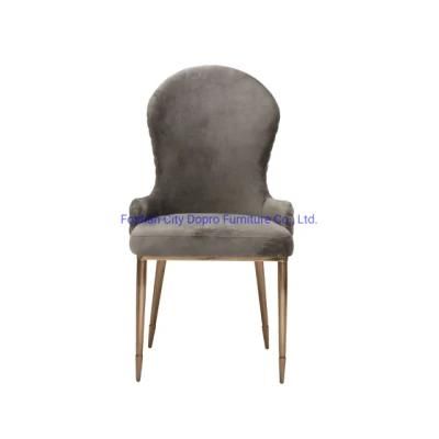 Nice Design Dining Chair Stainless Steel Leg