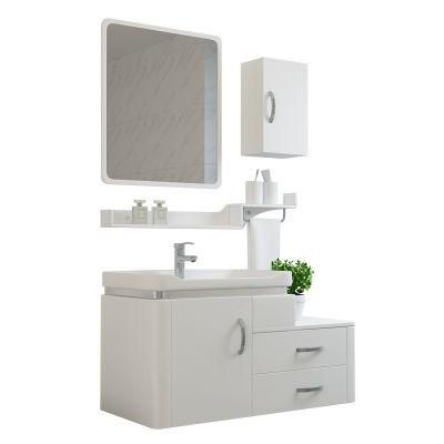 Toilet Bathroom Cabinet Furniture Vanity PVC Bathroom Cabinet