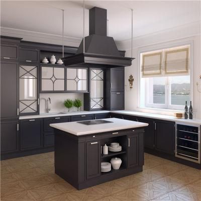 Commercial Kitchen Design Shaker Wood Kitchen Cabinet