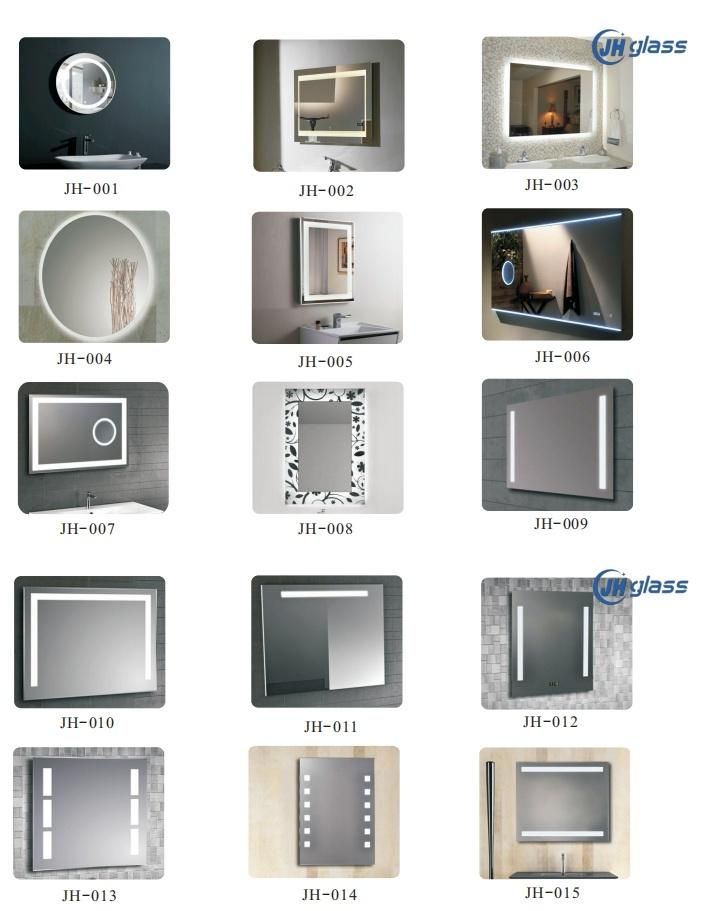 High Quality Hotel Water Proof LED Bathroom Mirror with UL Certificate